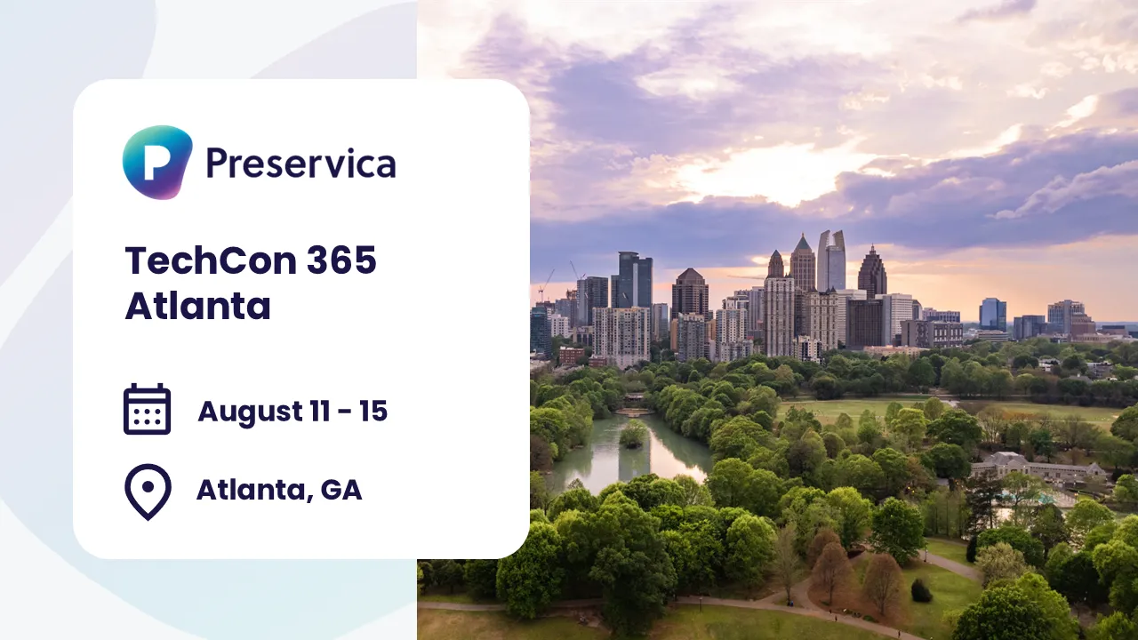 TechCon365 - Seattle | Preservica
