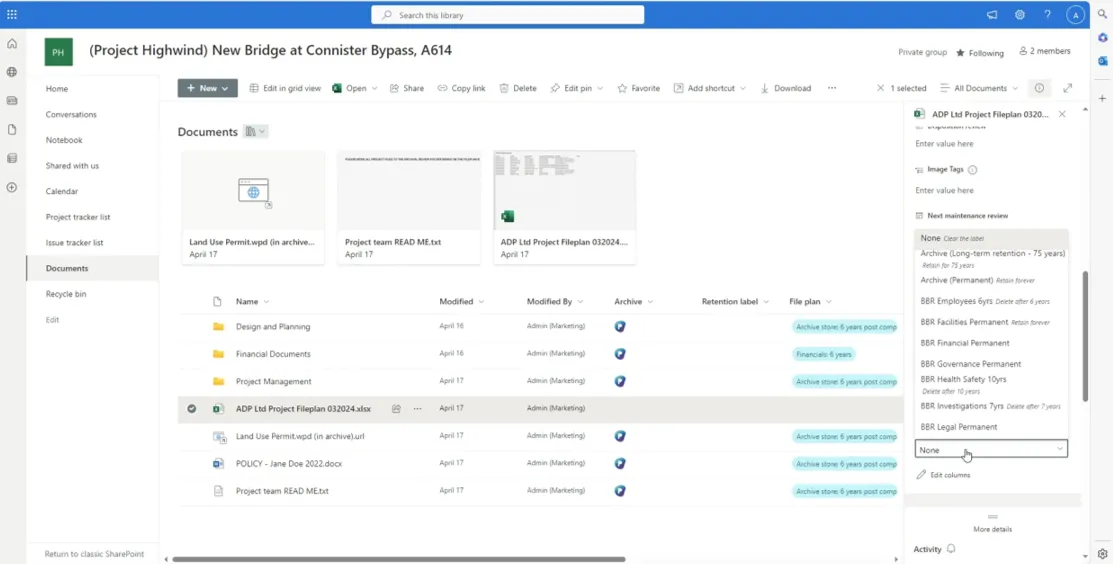 Sharepoint Record Efficient records management in Microsoft SharePoint… | Preservica